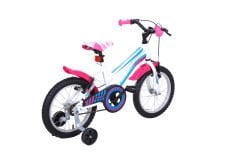 Tec Angel 16 Jant Çocuk Bisikleti Beyaz-Pembe