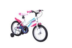 Tec Angel 16 Jant Çocuk Bisikleti Beyaz-Pembe