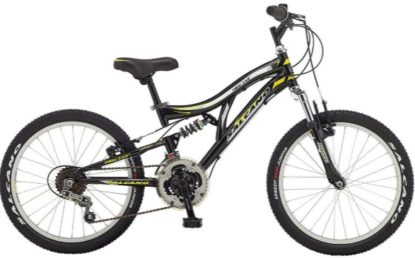 Salcano Hector 20 Jant Erkek Çocuk Bisikleti Siyah-Yeşil/Beyaz