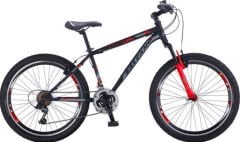 Salcano Lion V Fren 26 Jant Dağ Bisikleti Siyah-Kırmızı