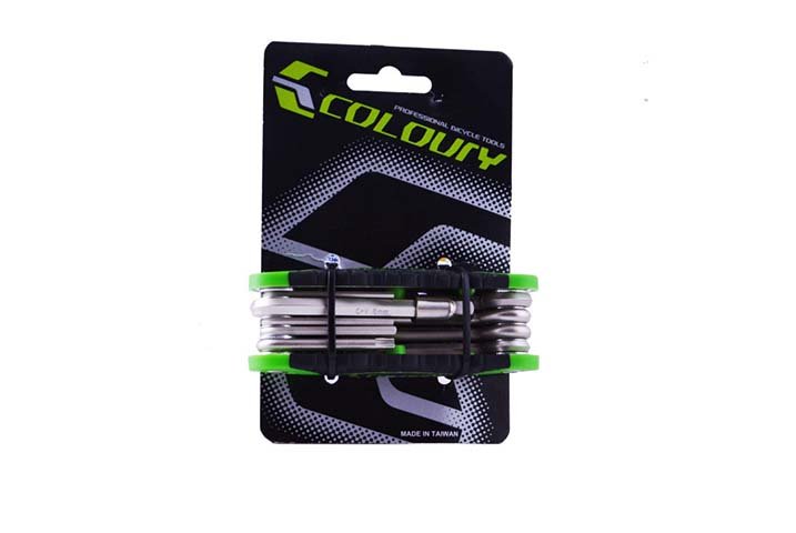 Alyan Anahtar Seti Yeşil Coloury