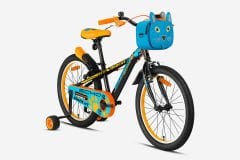 Kron Bobcat 20 Jant Erkek Çocuk Bisikleti Siyah-Mavi/Turuncu