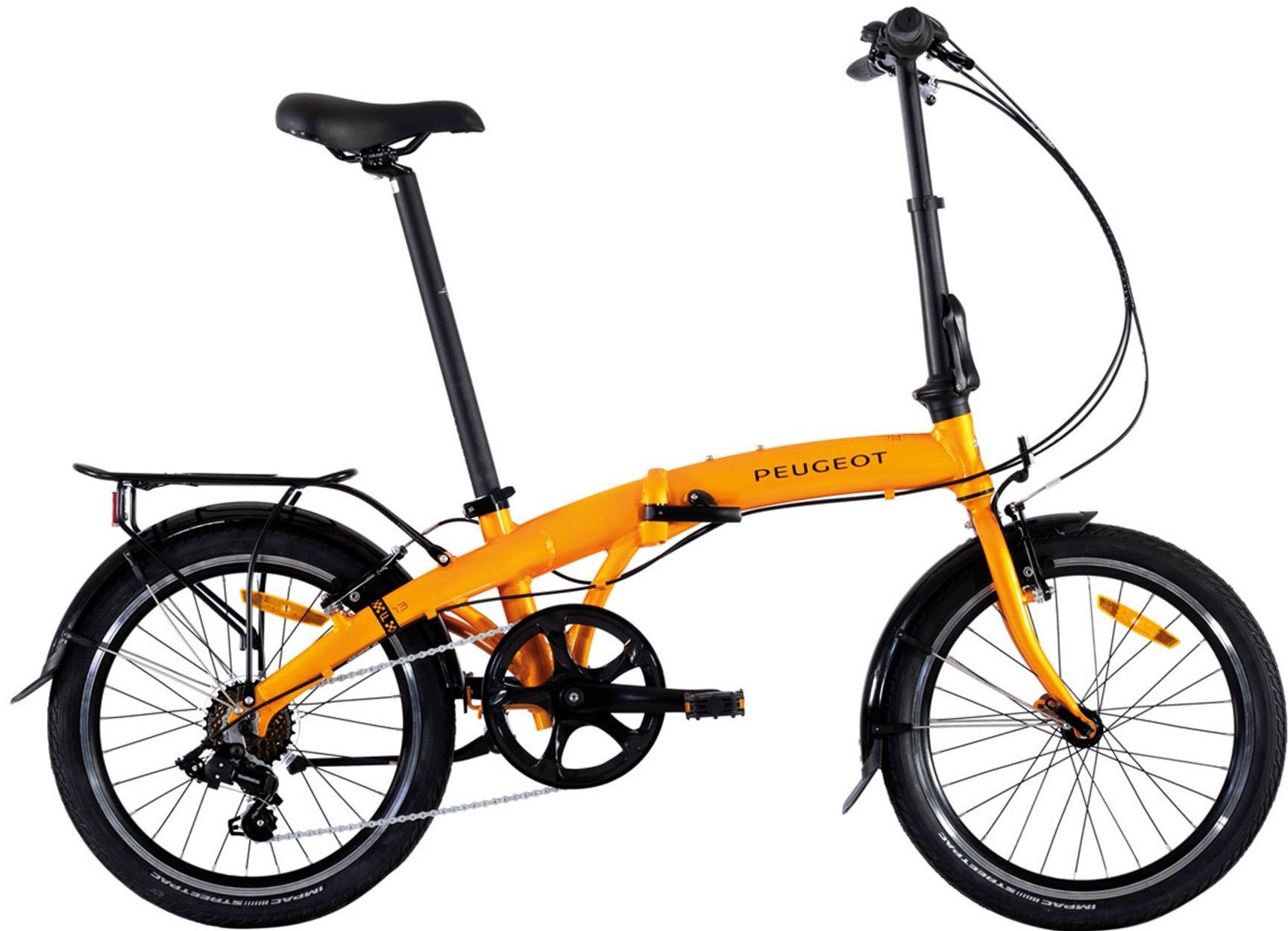 Peugeot F13 Katlanır Bisiklet Turuncu