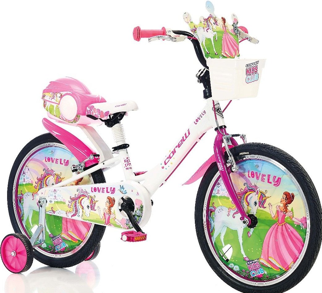 Corelli Lovely 20 Jant Bisiklet Pembe-Beyaz