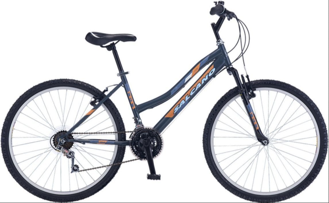 Salcano Mare 26 Jant Dağ Bisikleti Siyah-Kırmızı/Gri