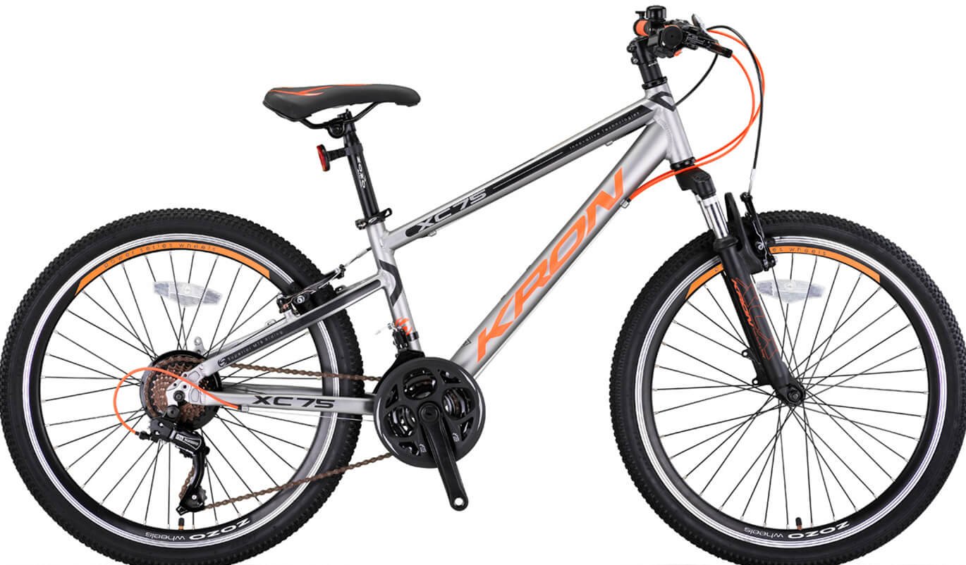 Kron XC 75 26 Jant Dağ Bisikleti Mat Siyah-Açık Sarı