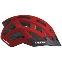 Kask Yetişkin Kırmızı Compact  Lazer