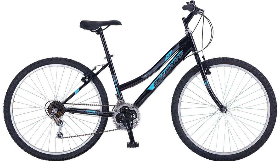 Salcano Excel Unisex 26 Jant Dağ Bisikleti Siyah - Pembe