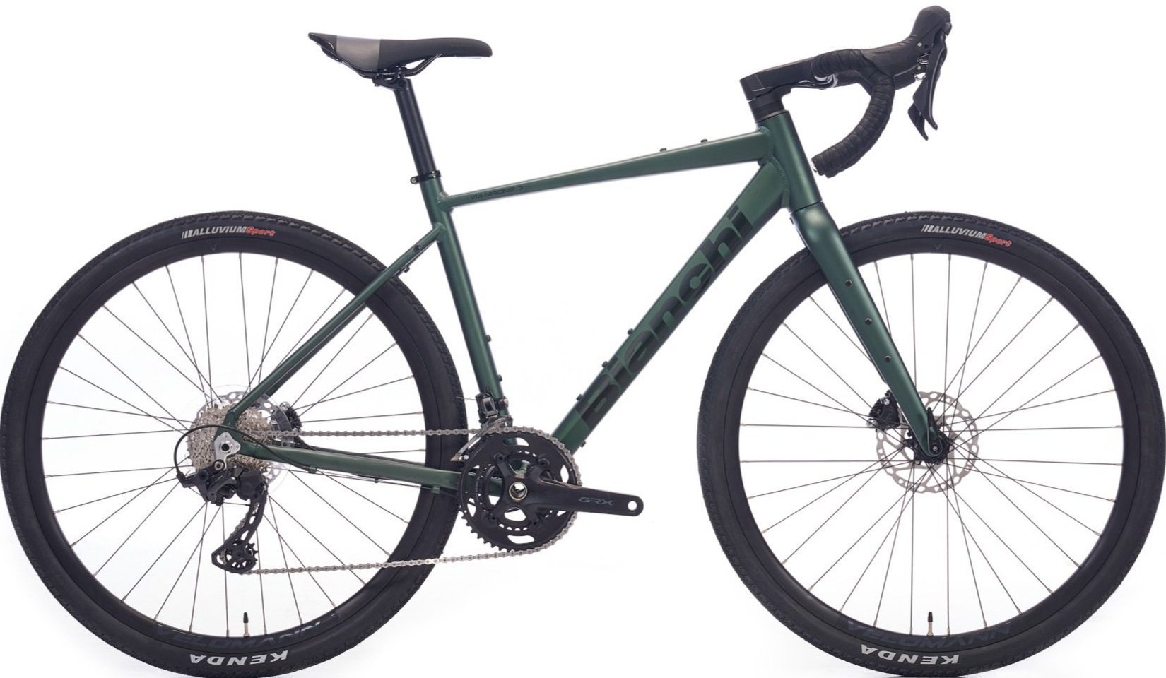 Bianchi Nirone 7 Grx400 Hidrolik Fren Gravel Bisiklet Koyu Yeşil 50 cm