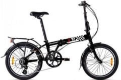 Peugeot F12 Katlanır Bisiklet Koyu Gri