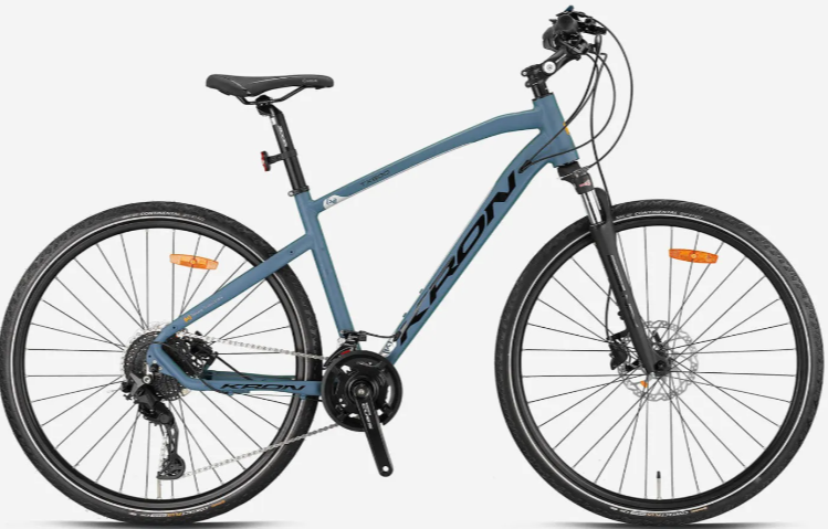 Kron TX500 Hidrolik Disk 28 Jant 20 Vites Cues Trekking Bisiklet Mat Gri-Siyah 46 cm