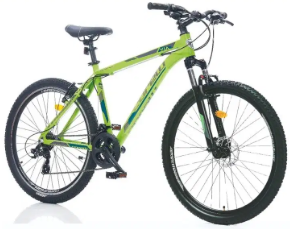 Corelli Via 2.0 26 Jant Mekanik Disk Fren Dağ Bisikleti Yeşil-Gri