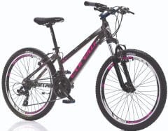 Corelli Via Lady 1.1 24 Jant Dağ Bisikleti Siyah-Kırmızı