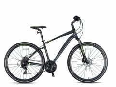 Kron TX150 28 Jant Trekking Bisiklet Mat Siyah-Neon Sarı 46 cm