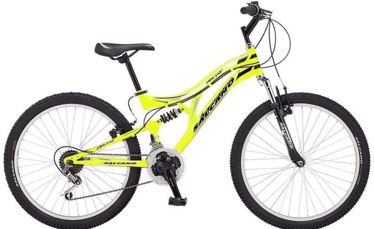 Salcano Hector V Fren 24 Jant Dağ Bisikleti Sarı-Siyah