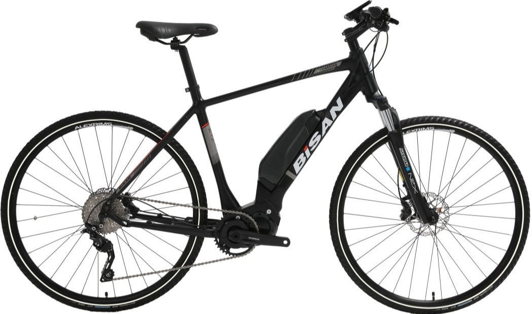 Bisan E-Trekking Siyah-Kırmızı 53 Cm