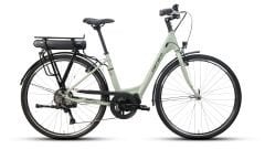 Carraro E-Power Unisex Elektikli Sehir Bisikleti 45cm Mat Adaçayı -Koyu Yeşil