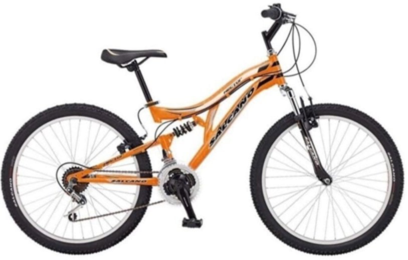 Salcano Hector V Fren 24 Jant Dağ Bisikleti Turuncu-Siyah