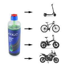 Lastik Sıvısı  İç Lastik ve Tubeless Uyumlu Partikül Etkili 380 ml