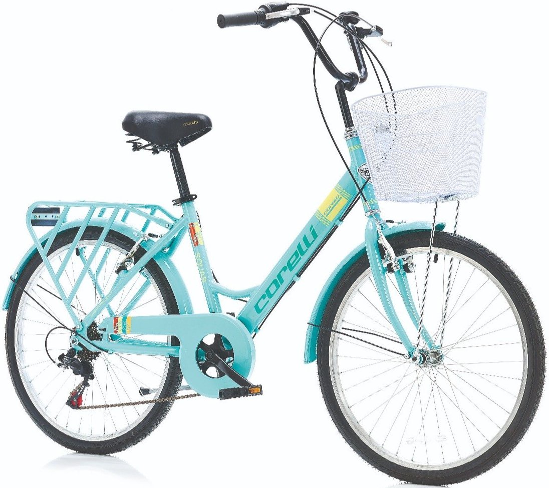 Corelli Squab 24 Jant Şehir Bisikleti Mint Yeşil