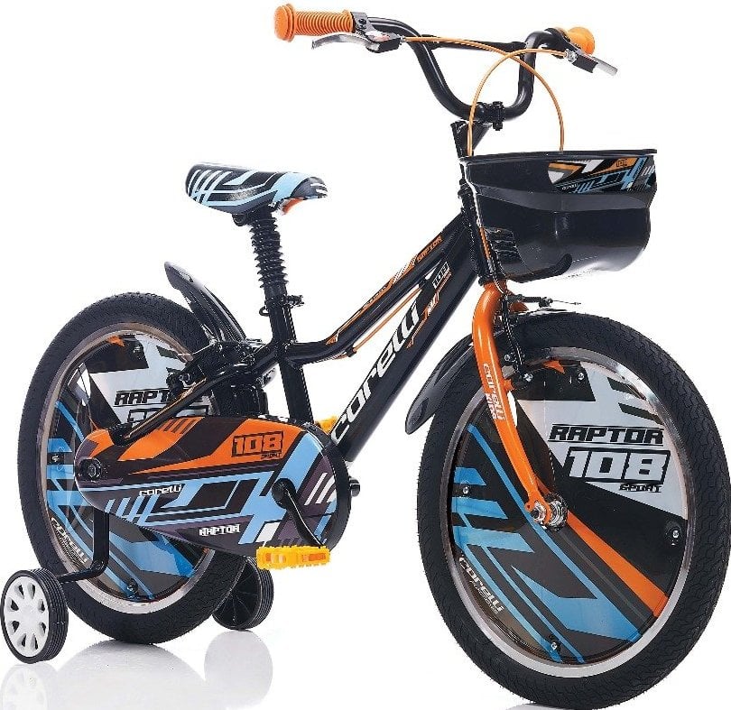 Corelli Raptor 16 Jant Bisiklet Siyah-Turuncu