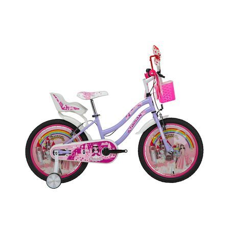 Bisan Queen 20 Jant Çocuk Bisikleti Lila-Pembe