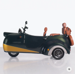 Lampago Sunset Üç Tekerli Elektrikli Bisiklet Yeşil