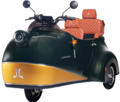 Lampago Sunset Üç Tekerli Elektrikli Bisiklet Yeşil