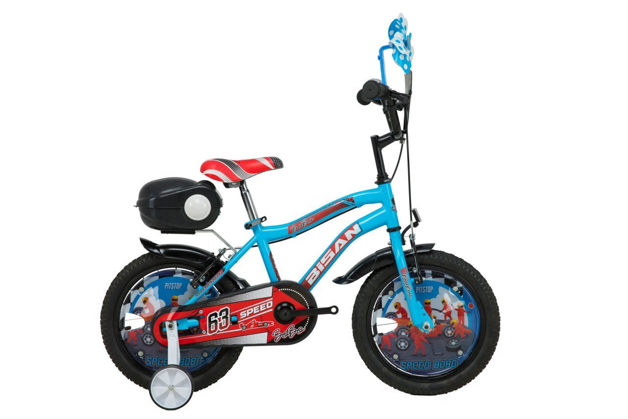 Bisan Kds2200 16 Jant Çocuk Bisikleti Mavi Turuncu