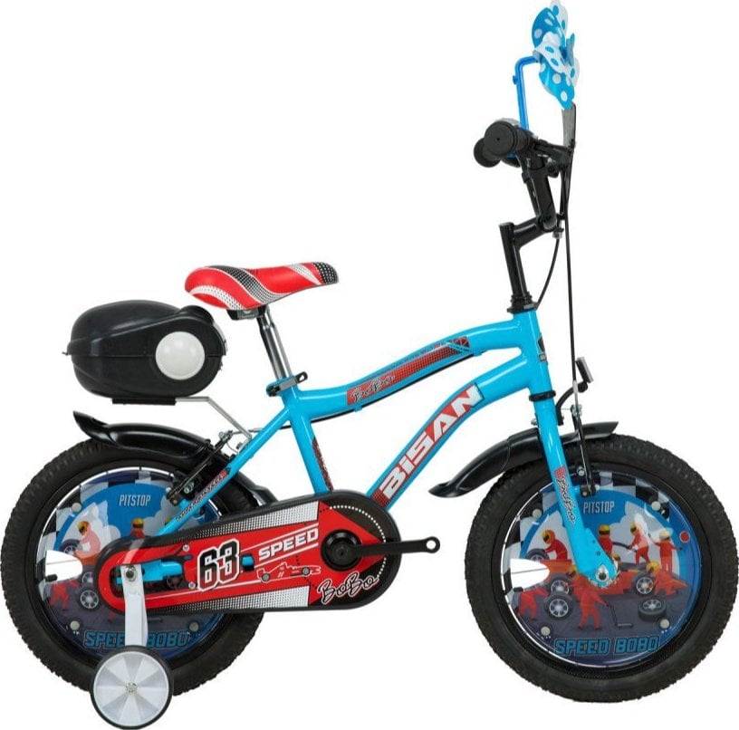 Bisan Kds2200 16 Jant Çocuk Bisikleti Mavi Turuncu