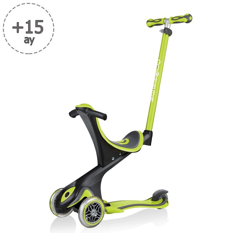 Scooter Evo Go Up Comfort Globber  Yeşil