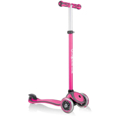 Scooter Evo Go Up Comfort Işıklı Pembe Globber