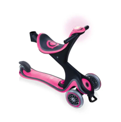 Scooter Evo Go Up Comfort Işıklı Pembe Globber