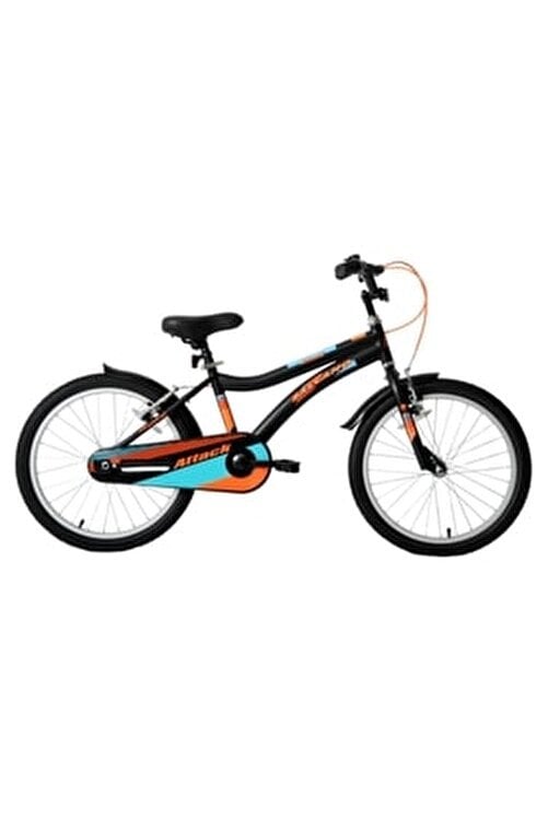 Salcano Attack 20 Jant Erkek Çocuk Bisikleti Siyah-Turuncu