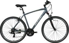 Bisan Trx 8100 28 Jant Şehir Bisikleti Gri-Yeşil 50 cm