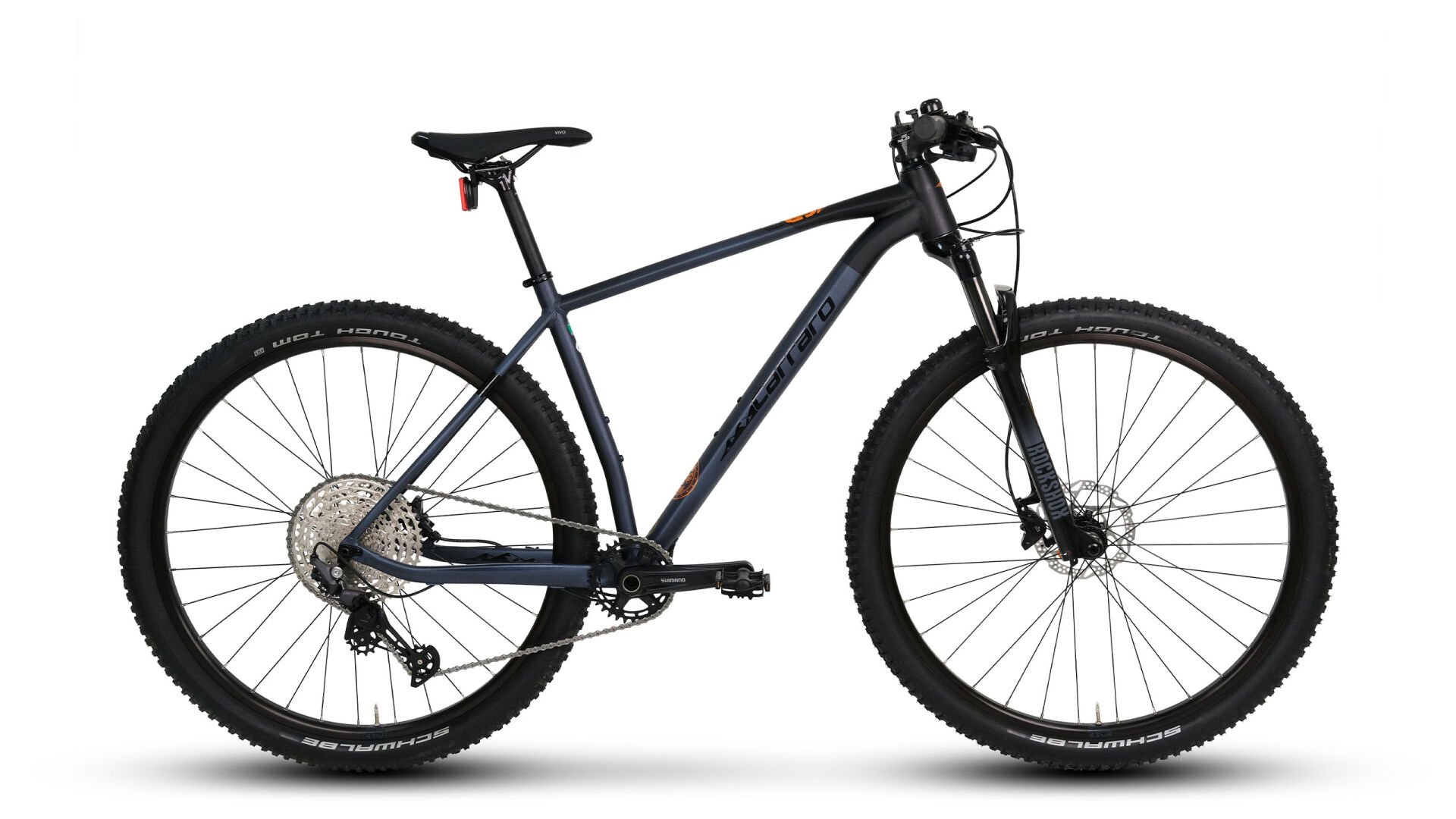 Carraro Big 912D 12 Vites 29 Jant Dağ Bisikleti 53cm Mat Gece Mavisi - Siyah Turuncu