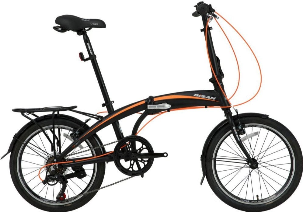 Bisan Fx3500 Trn 20 Jant Katlanır Bisiklet Siyah-Turuncu