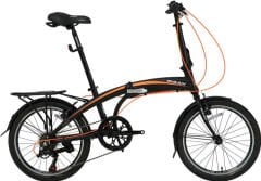Bisan Fx3500 Trn 20 Jant Katlanır Bisiklet Siyah-Turuncu