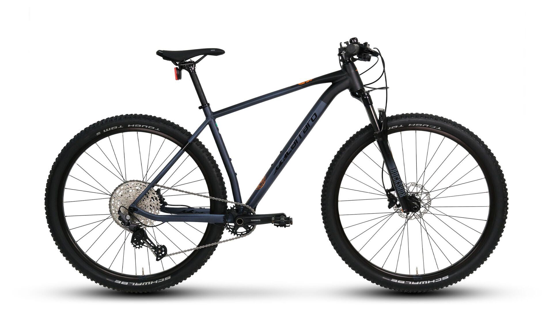 Carraro Big 912D 12 Vites 29 Jant Dağ Bisikleti 48cm Mat Gece Mavisi - Siyah Turuncu