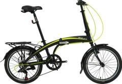 Bisan Fx3500 Trn 20 Jant Katlanır Bisiklet Siyah-Sarı