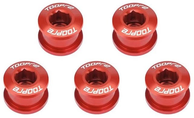 Aynakol Vidası  Alüminyum 5'li Kırmızı