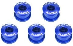 Aynakol Vidası  Alüminyum 5'li Mavi Toopre