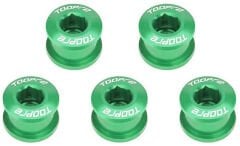 Aynakol Vidası  Alüminyum 5'li Yeşil Toopre