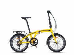 Kron Fd750 20 Jant Katlanır Bisiklet Mavi Siyah