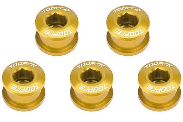 Aynakol Vidası  Alüminyum 5'li Sarı Toopre