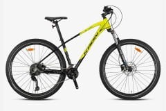Kron XC 500 Hidrolik Fren 20 Vites Cues 29 Jant Dağ Bisikleti Mat Siyah-Sarı 43 cm