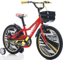 Corelli Raptor 16 Jant Bisiklet Kırmızı-Siyah