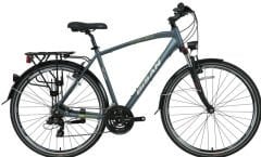 Bisan Trx8100 City 28 Jant Şehir Bisikleti Gri Yeşil 50 cm