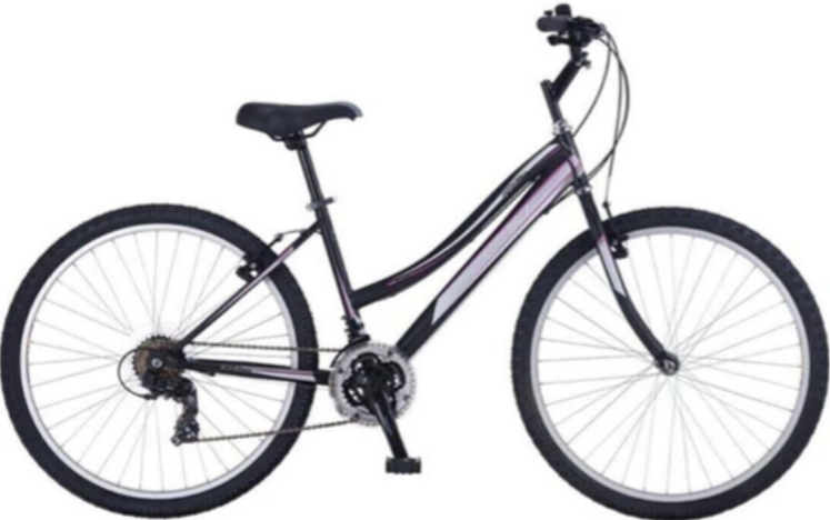 Salcano Fantasia 24 Jant Dağ Bisikleti Mat Siyah-Kırmızı