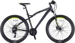 Kron XC 150 Hidrolik Fren 27.5 Jant Dağ Bisikleti Mat Siyah-Neon Sarı 43 cm
